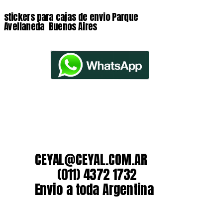 stickers para cajas de envio Parque Avellaneda  Buenos Aires