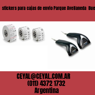 stickers para cajas de envio Parque Avellaneda  Buenos Aires