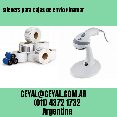 stickers para cajas de envio Pinamar