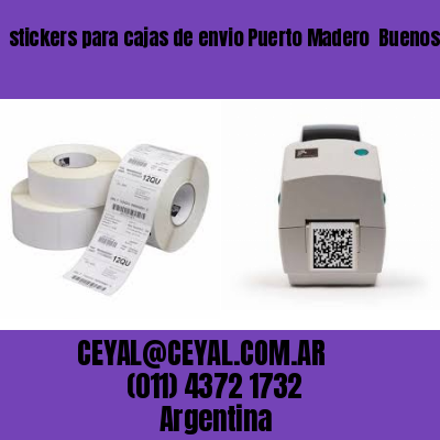 stickers para cajas de envio Puerto Madero  Buenos Aires
