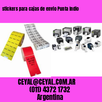 stickers para cajas de envio Punta Indio