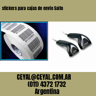stickers para cajas de envio Salto