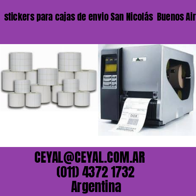 stickers para cajas de envio San Nicolás  Buenos Aires