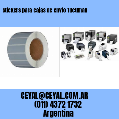 stickers para cajas de envio Tucuman
