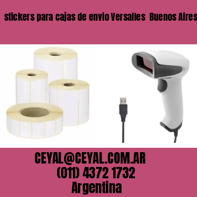 stickers para cajas de envio Versalles  Buenos Aires