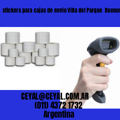 stickers para cajas de envio Villa del Parque  Buenos Aires
