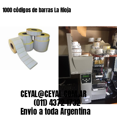 1000 códigos de barras La Rioja
