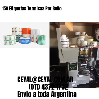 150 Etiquetas Termicas Por Rollo