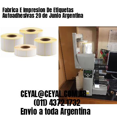Fabrica E Impresion De Etiquetas Autoadhesivas 20 de Junio Argentina