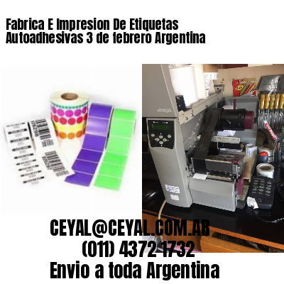 Fabrica E Impresion De Etiquetas Autoadhesivas 3 de febrero Argentina