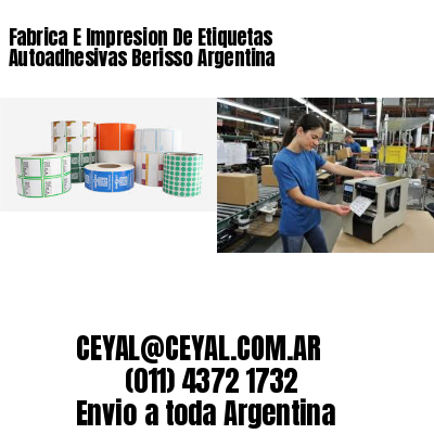 Fabrica E Impresion De Etiquetas Autoadhesivas Berisso Argentina