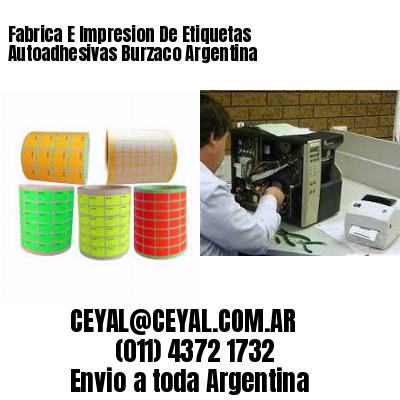 Fabrica E Impresion De Etiquetas Autoadhesivas Burzaco Argentina