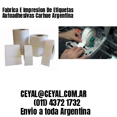 Fabrica E Impresion De Etiquetas Autoadhesivas Carhue Argentina
