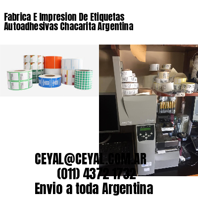 Fabrica E Impresion De Etiquetas Autoadhesivas Chacarita Argentina