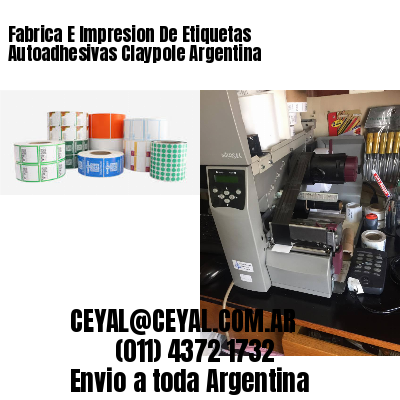Fabrica E Impresion De Etiquetas Autoadhesivas Claypole Argentina