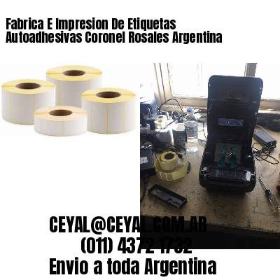 Fabrica E Impresion De Etiquetas Autoadhesivas Coronel Rosales Argentina