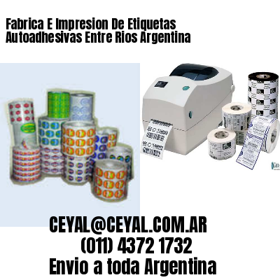 Fabrica E Impresion De Etiquetas Autoadhesivas Entre Rios Argentina