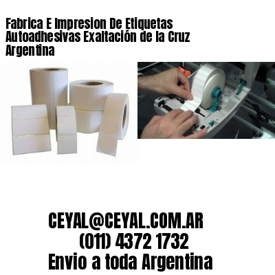 Fabrica E Impresion De Etiquetas Autoadhesivas Exaltación de la Cruz Argentina