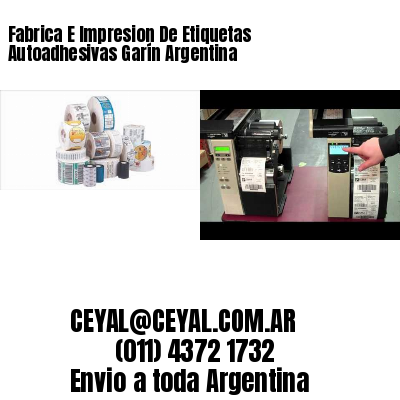Fabrica E Impresion De Etiquetas Autoadhesivas Garín Argentina