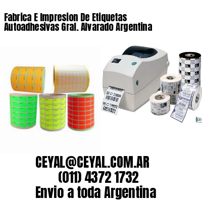 Fabrica E Impresion De Etiquetas Autoadhesivas Gral. Alvarado Argentina