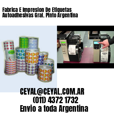 Fabrica E Impresion De Etiquetas Autoadhesivas Gral. Pinto Argentina