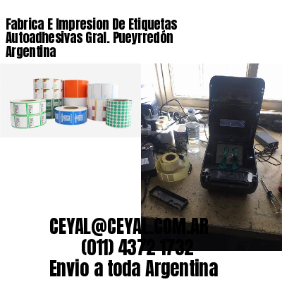 Fabrica E Impresion De Etiquetas Autoadhesivas Gral. Pueyrredón Argentina