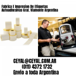 Fabrica E Impresion De Etiquetas Autoadhesivas Gral. Viamonte Argentina