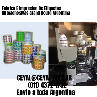 Fabrica E Impresion De Etiquetas Autoadhesivas Grand Bourg Argentina