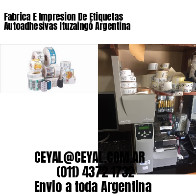 Fabrica E Impresion De Etiquetas Autoadhesivas Ituzaingó Argentina