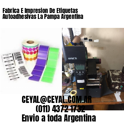 Fabrica E Impresion De Etiquetas Autoadhesivas La Pampa Argentina