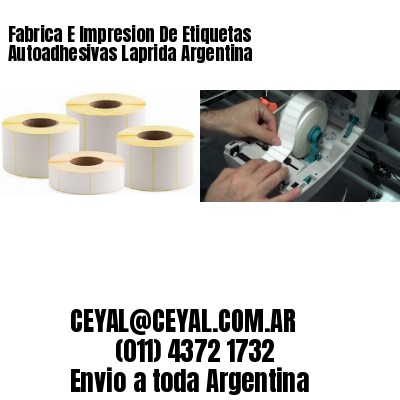 Fabrica E Impresion De Etiquetas Autoadhesivas Laprida Argentina
