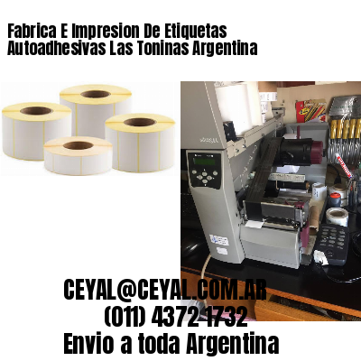 Fabrica E Impresion De Etiquetas Autoadhesivas Las Toninas Argentina