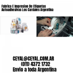 Fabrica E Impresion De Etiquetas Autoadhesivas Los Cardales Argentina