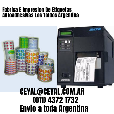 Fabrica E Impresion De Etiquetas Autoadhesivas Los Toldos Argentina