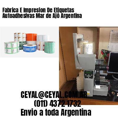 Fabrica E Impresion De Etiquetas Autoadhesivas Mar de Ajó Argentina