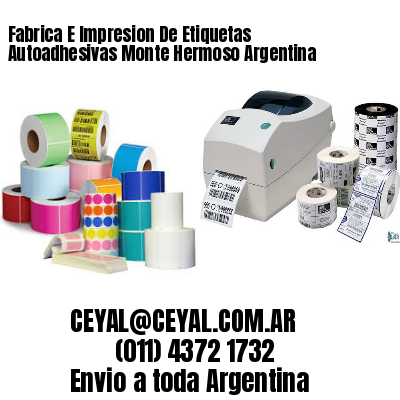Fabrica E Impresion De Etiquetas Autoadhesivas Monte Hermoso Argentina