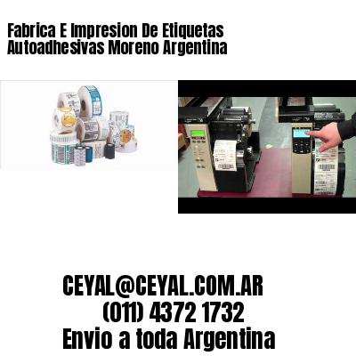 Fabrica E Impresion De Etiquetas Autoadhesivas Moreno Argentina