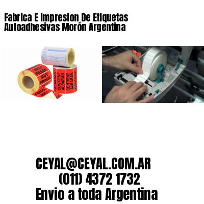 Fabrica E Impresion De Etiquetas Autoadhesivas Morón Argentina