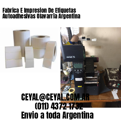 Fabrica E Impresion De Etiquetas Autoadhesivas Olavarría Argentina