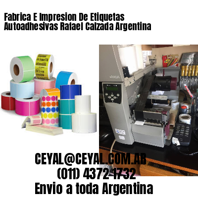 Fabrica E Impresion De Etiquetas Autoadhesivas Rafael Calzada Argentina
