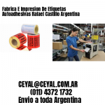 Fabrica E Impresion De Etiquetas Autoadhesivas Rafael Castillo Argentina