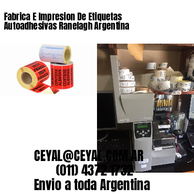 Fabrica E Impresion De Etiquetas Autoadhesivas Ranelagh Argentina
