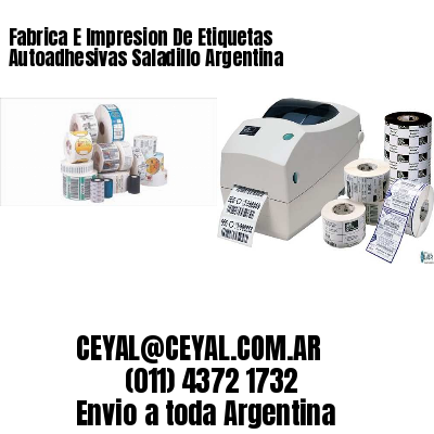 Fabrica E Impresion De Etiquetas Autoadhesivas Saladillo Argentina