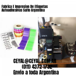 Fabrica E Impresion De Etiquetas Autoadhesivas Salto Argentina