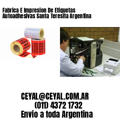 Fabrica E Impresion De Etiquetas Autoadhesivas Santa Teresita Argentina