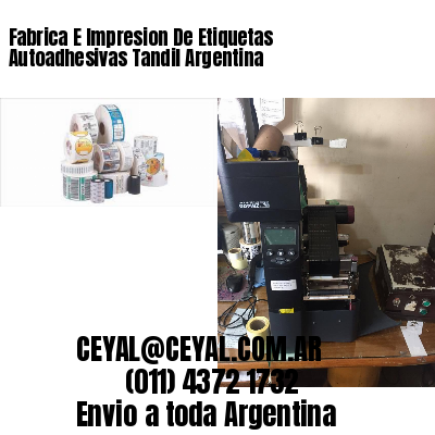 Fabrica E Impresion De Etiquetas Autoadhesivas Tandil Argentina