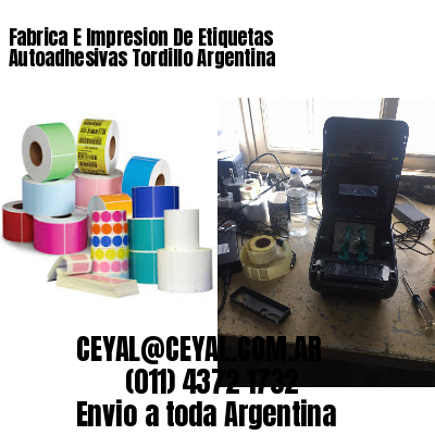 Fabrica E Impresion De Etiquetas Autoadhesivas Tordillo Argentina