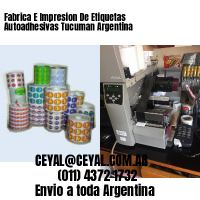 Fabrica E Impresion De Etiquetas Autoadhesivas Tucuman Argentina