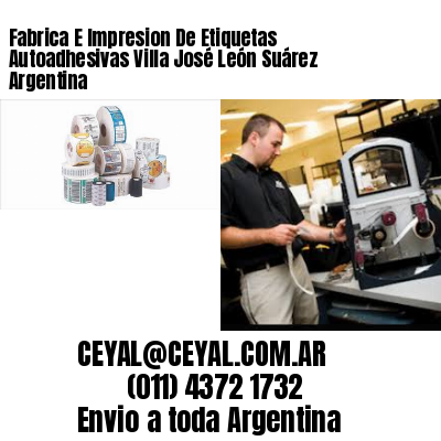 Fabrica E Impresion De Etiquetas Autoadhesivas Villa José León Suárez Argentina