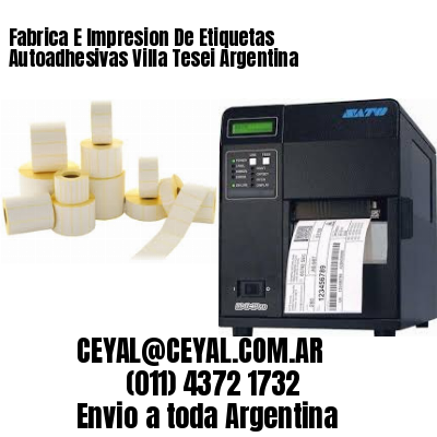 Fabrica E Impresion De Etiquetas Autoadhesivas Villa Tesei Argentina